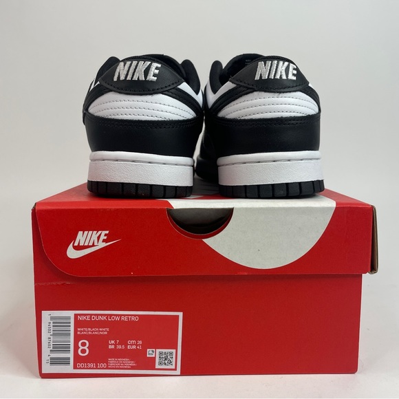 Nike Dunk Low Retro “Panda/Black White” 2023 - Picture 4 of 4